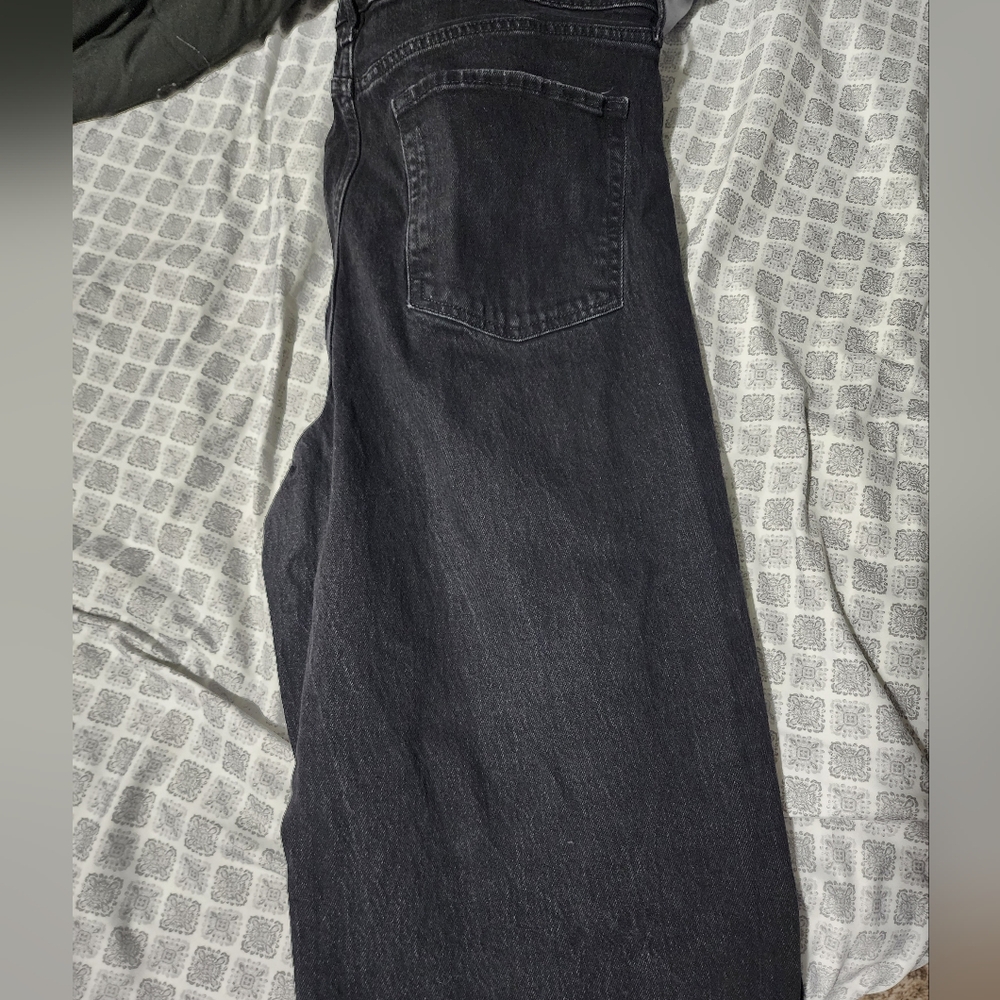 Wild fable black disressed denim jeans size 18 - Picture 4 of 4